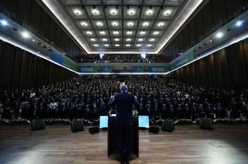 Cumhurbaşkanı Erdoğan, AK Parti'nin 31 Mart 2024 Mahalli İdareler Seçim Beyannamesini açıkladı 1 - Ankara haber
