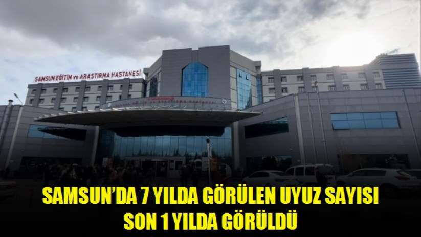 Samsun'da 7 yılda görülen uyuz sayısı son 1 yılda görüldü - Samsun haber
