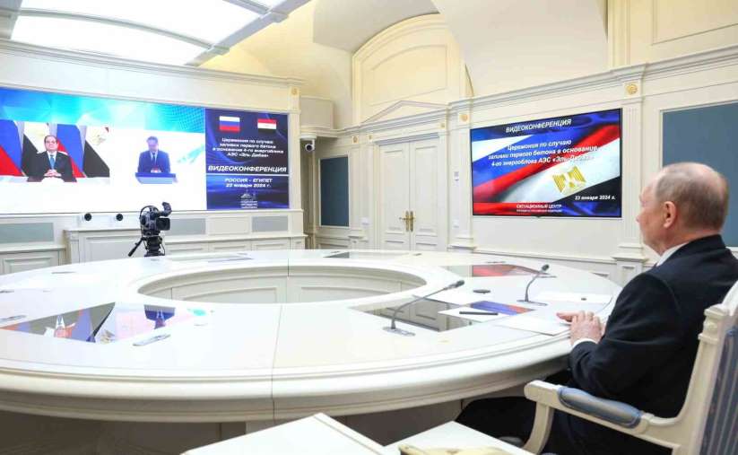 Putin: Sisi ile özellikle Filistin-İsrail konusunda sürekli temas halindeyiz - Moskova haber