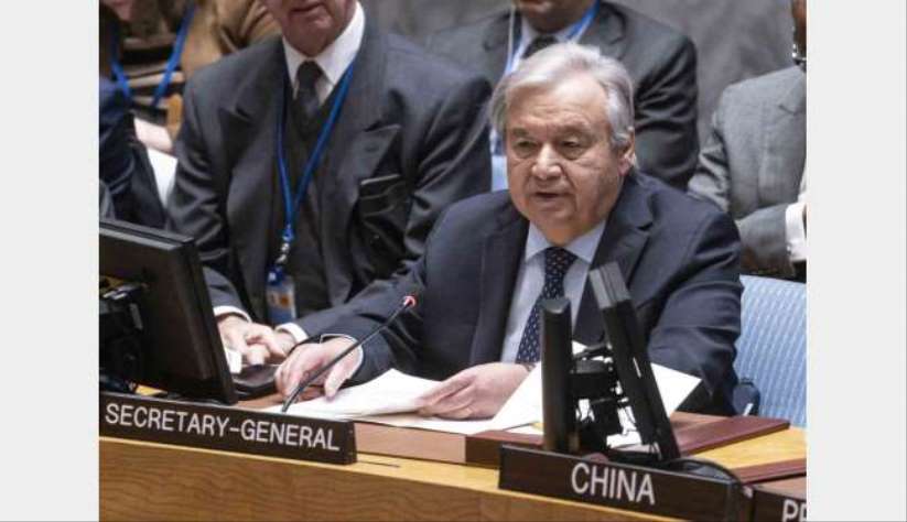 Guterres: Hiçbir şey Filistin halkının toplu olarak cezalandırılmasını haklı gösteremez - New york haber